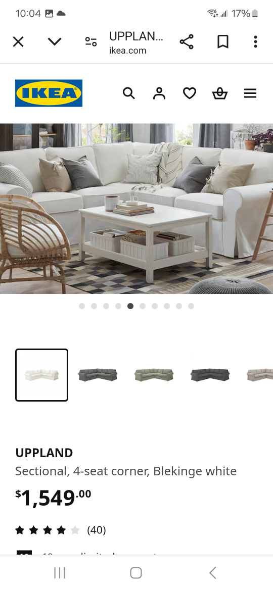 IKEA UPPPLAND Sofa - photo 4