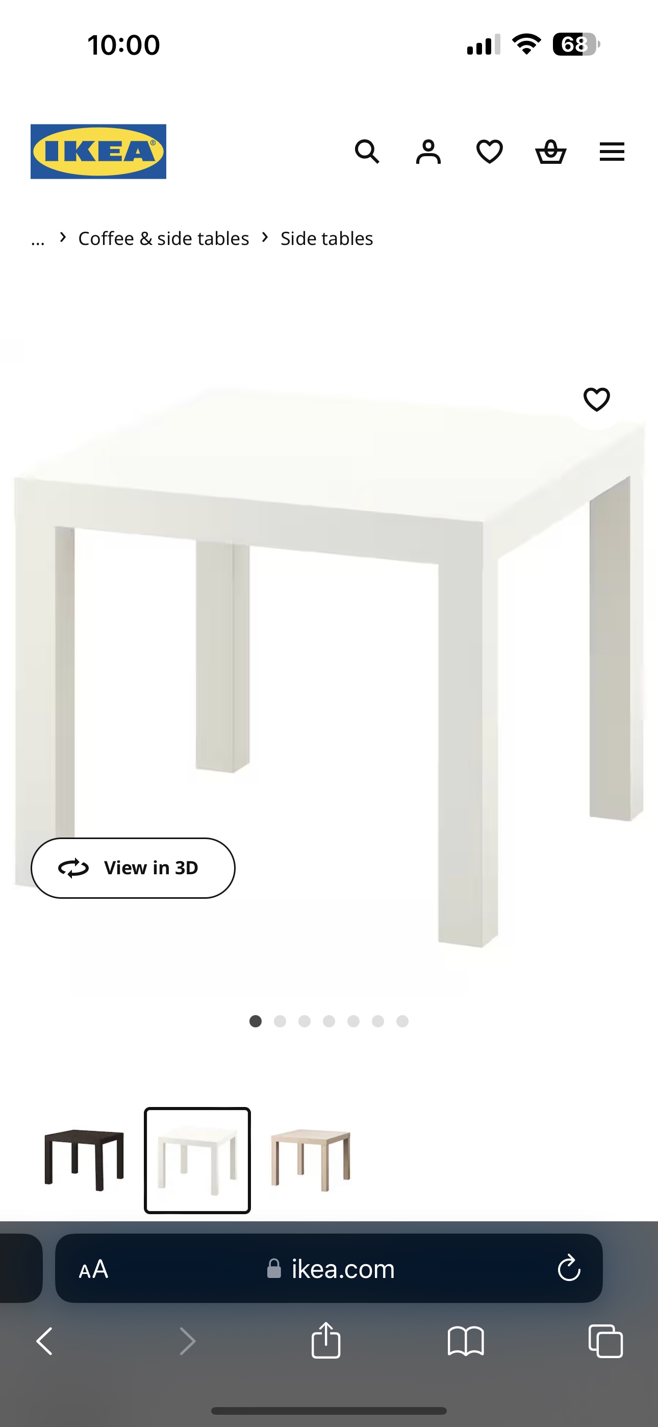 IKEA coffee table thumbnail