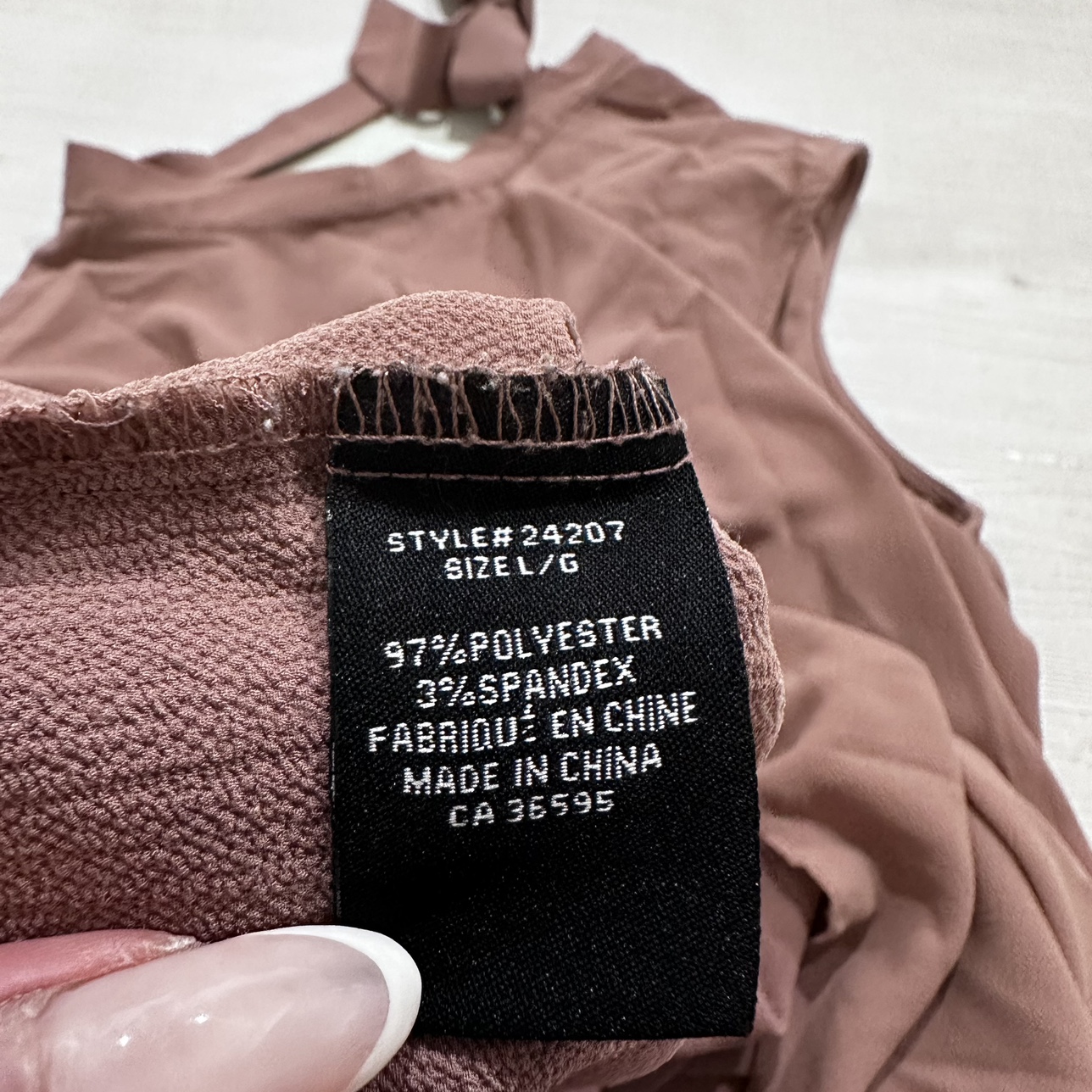 Mandee mauve Blouse image indicator(5)