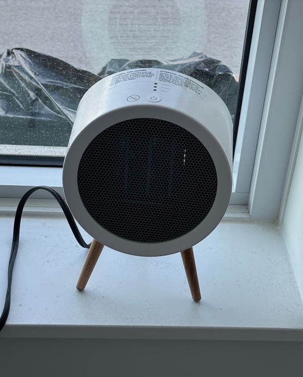 Small White Ceramic Heater