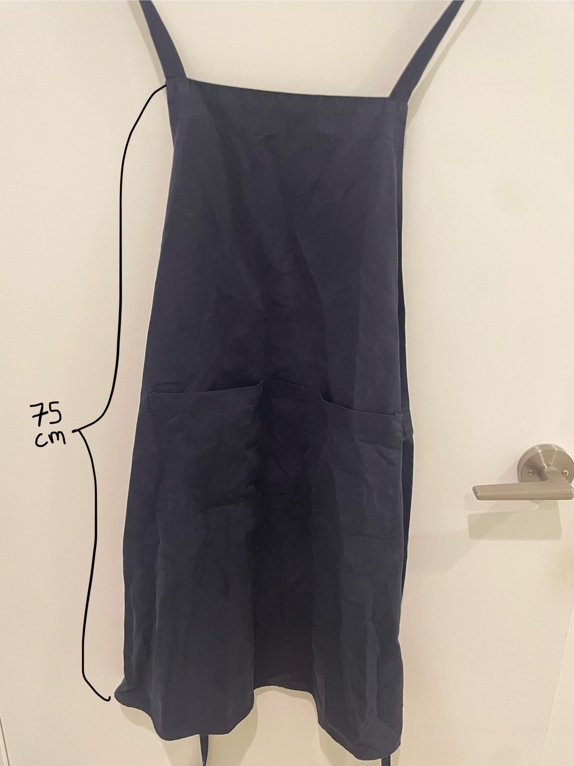 Dark Blue Apron