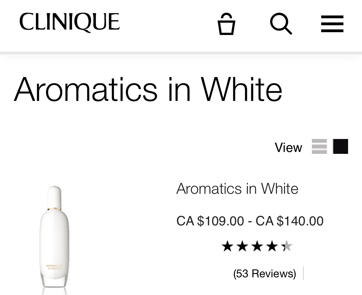 🍓NEW IN BOX! REG $148 Clinique Set! White Essentials Perfume Set image indicator(5)