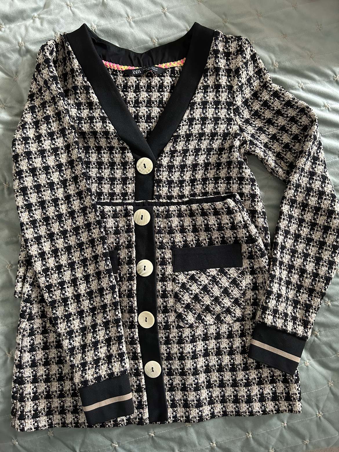 Zara tweed co-ord - Womens XS thumbnail