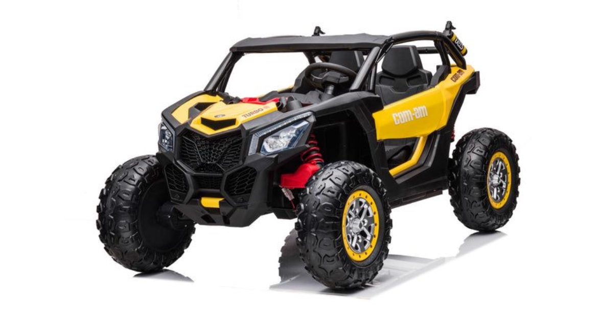 Yellow Dune Buggy. Kids Ride On