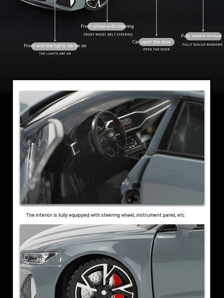 1:32 Audi RS6 Diecast image indicator(8)