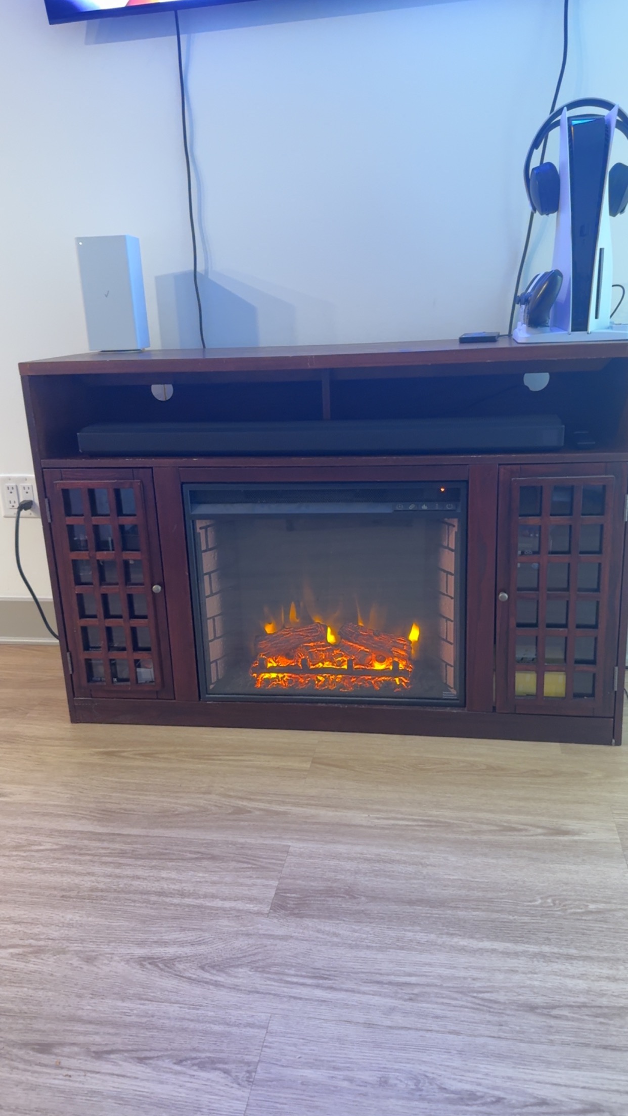 Electric Fireplace TV Stand