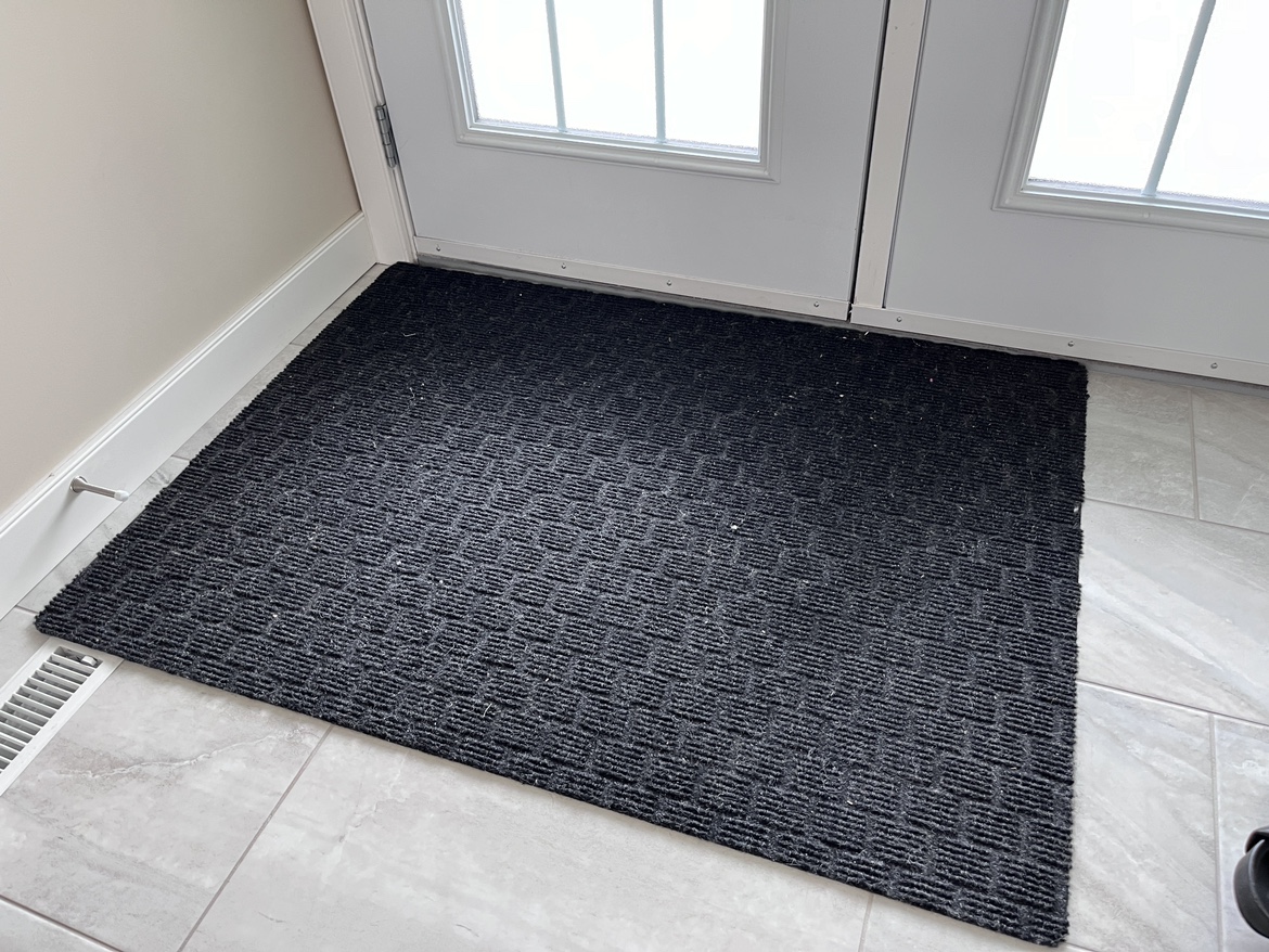 Black Doormat
