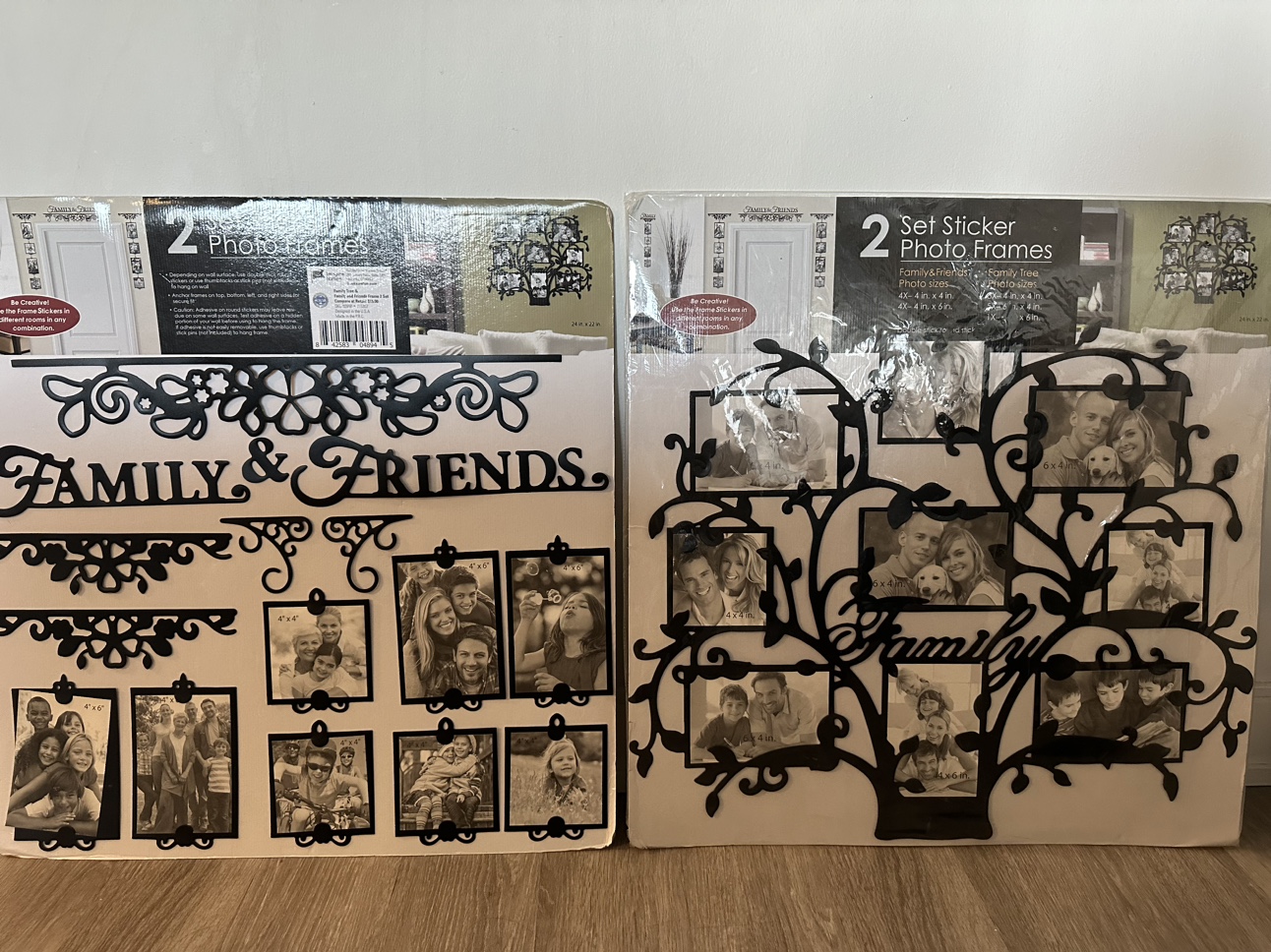 2 Sets Sticker photo frame