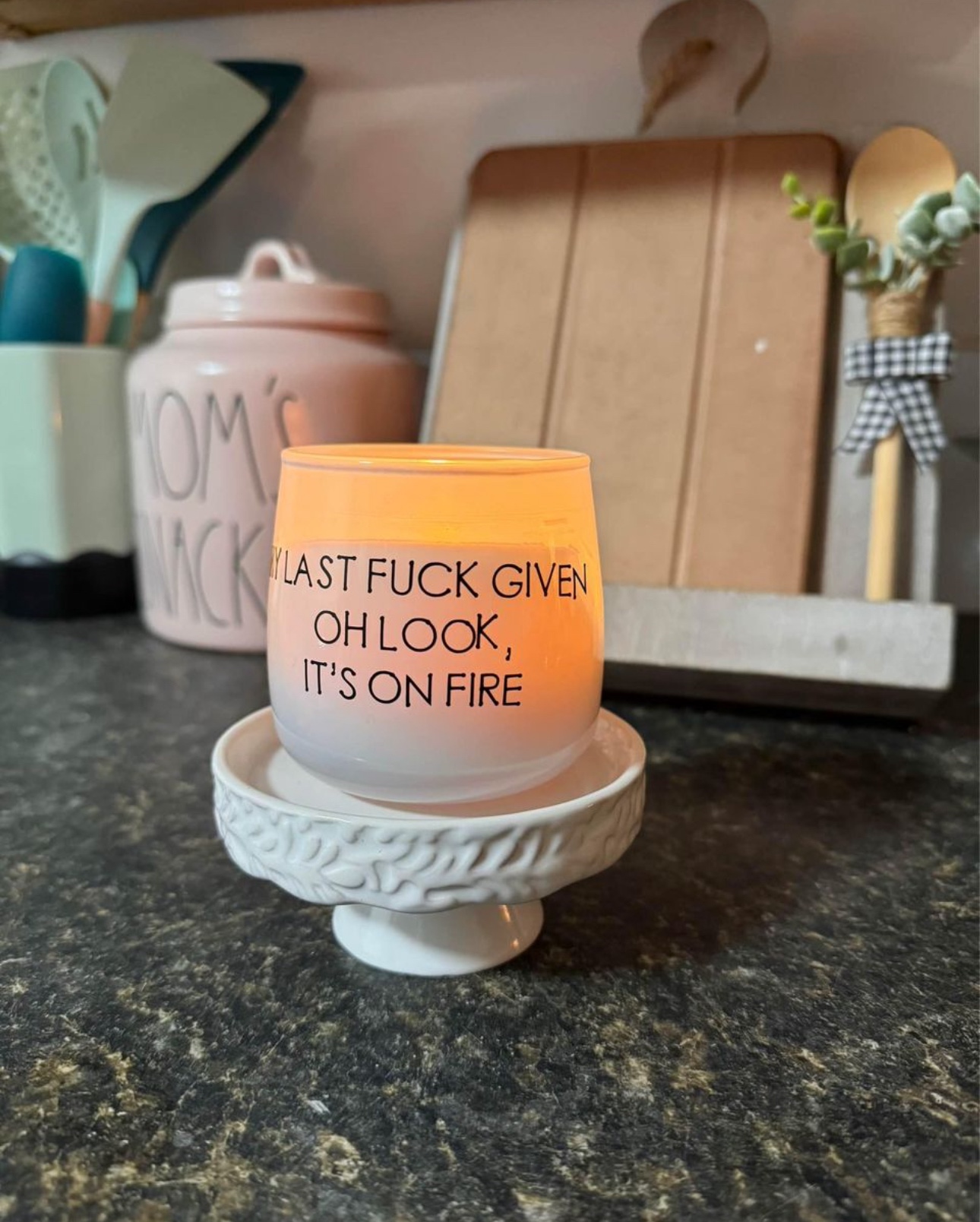 NEW My Last F*** Given Candle thumbnail