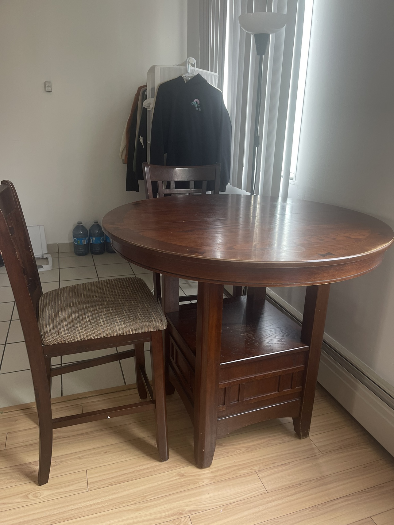 Dining Table and 2 Chairs Set