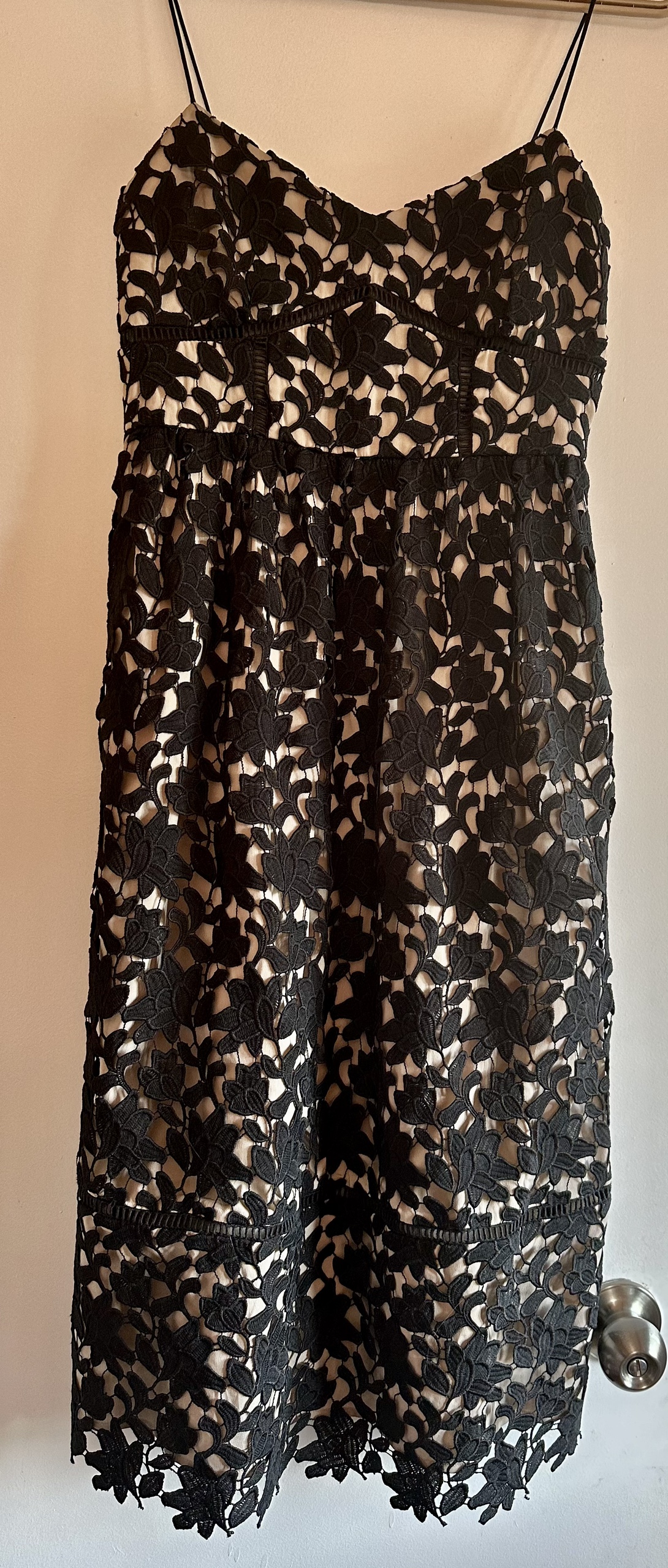 Club Monaco Black Lace Dress