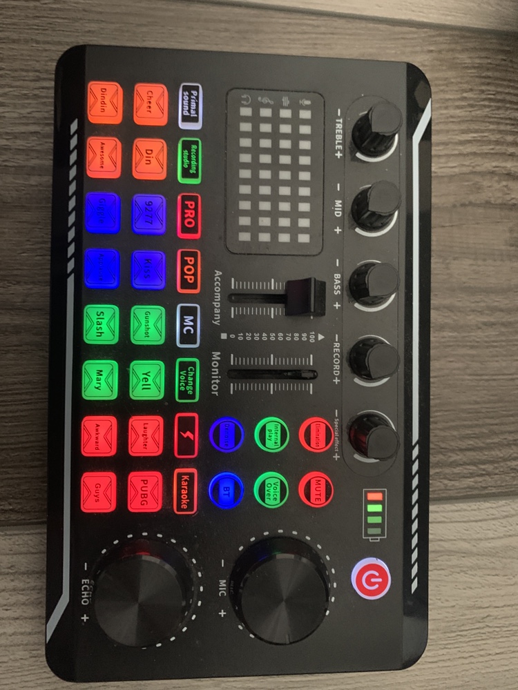 Microphone and Audio Mixer Set - photo 2