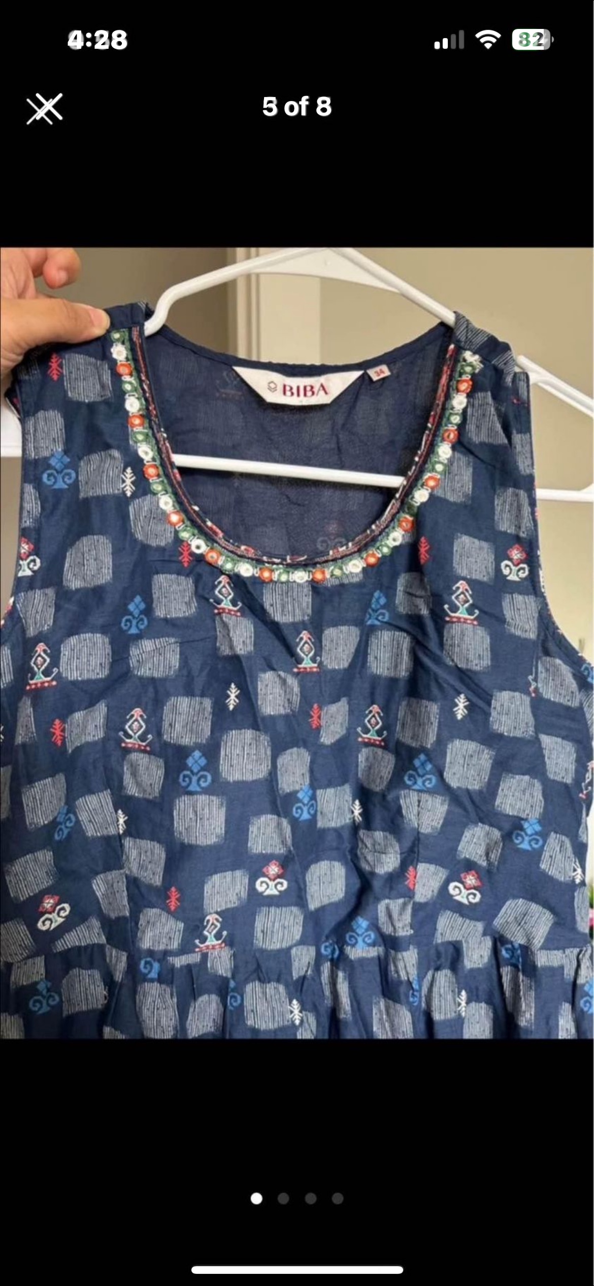 BIBA dress size 34 image indicator(5)