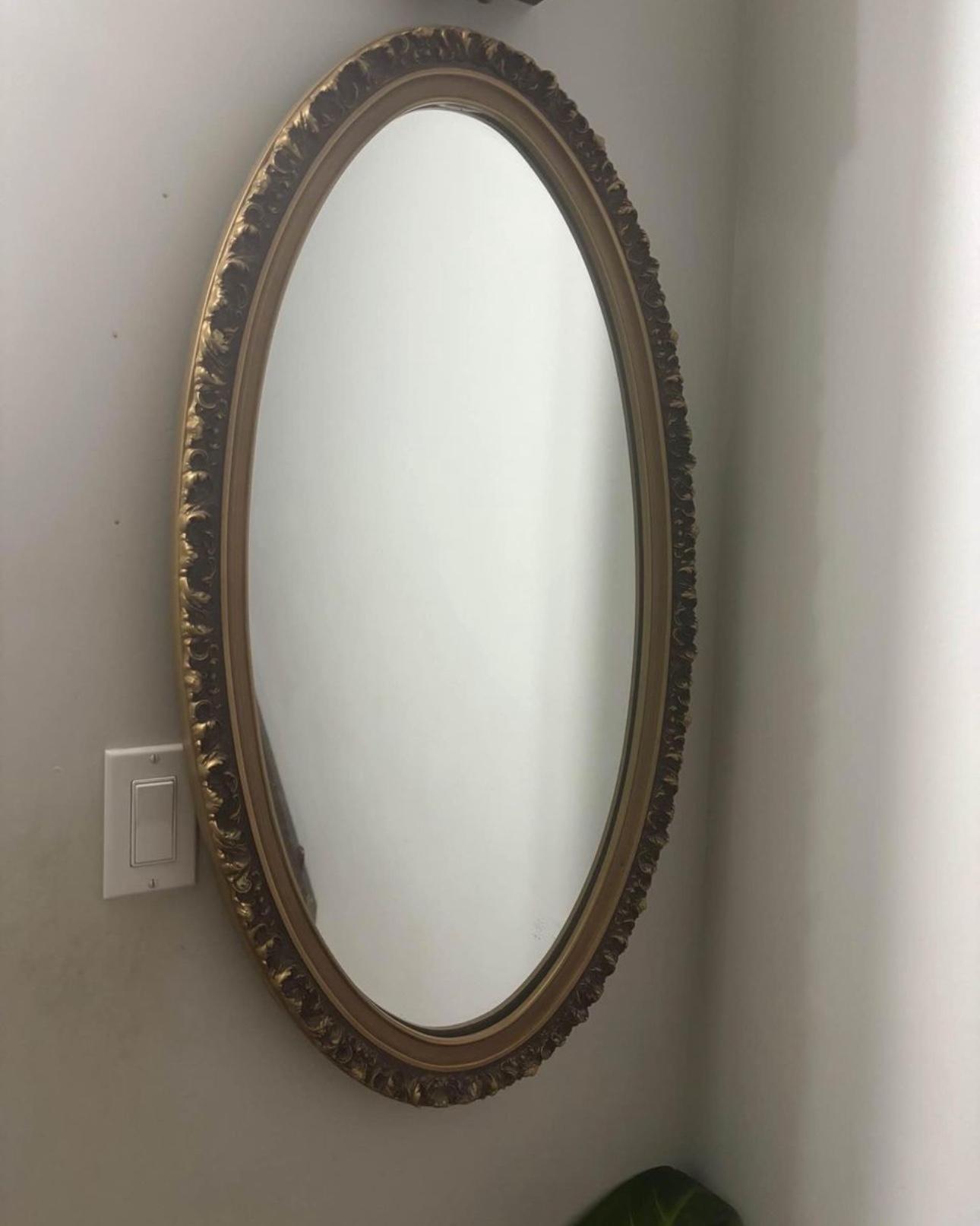 Oval Ornate Mirror - photo 3