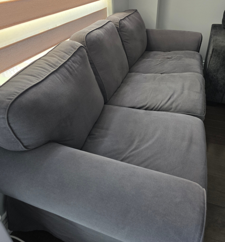 Grey IKEA Uppland Sofa - photo 2