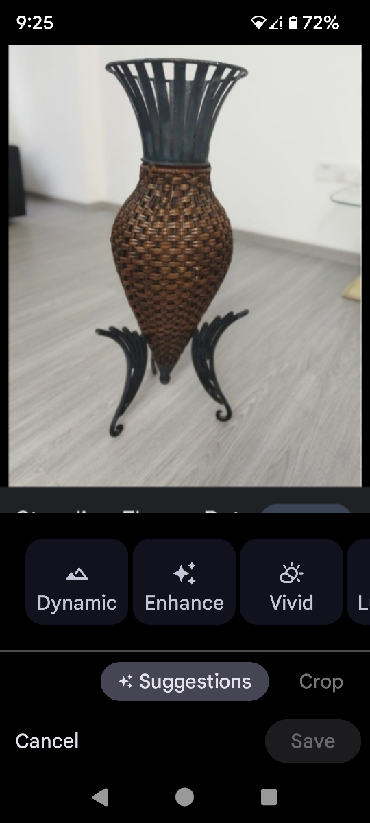 Tall Woven Vase - photo 2