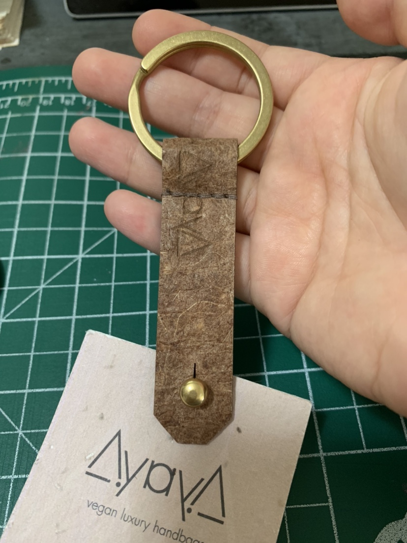 Aiyaya Vegan Leather Keychain image indicator(2)