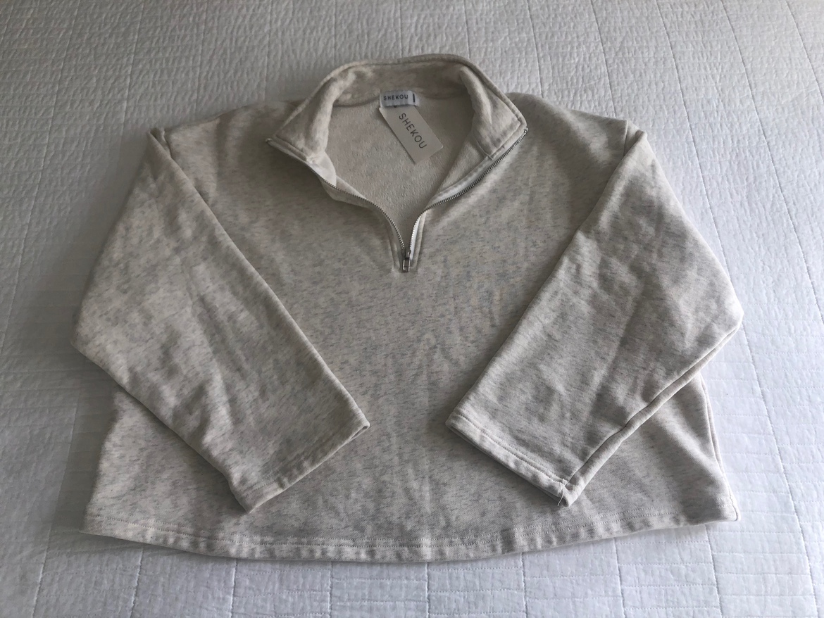 *New* Shekou Cozy Quarter Zip Cropped Sweater image indicator(3)