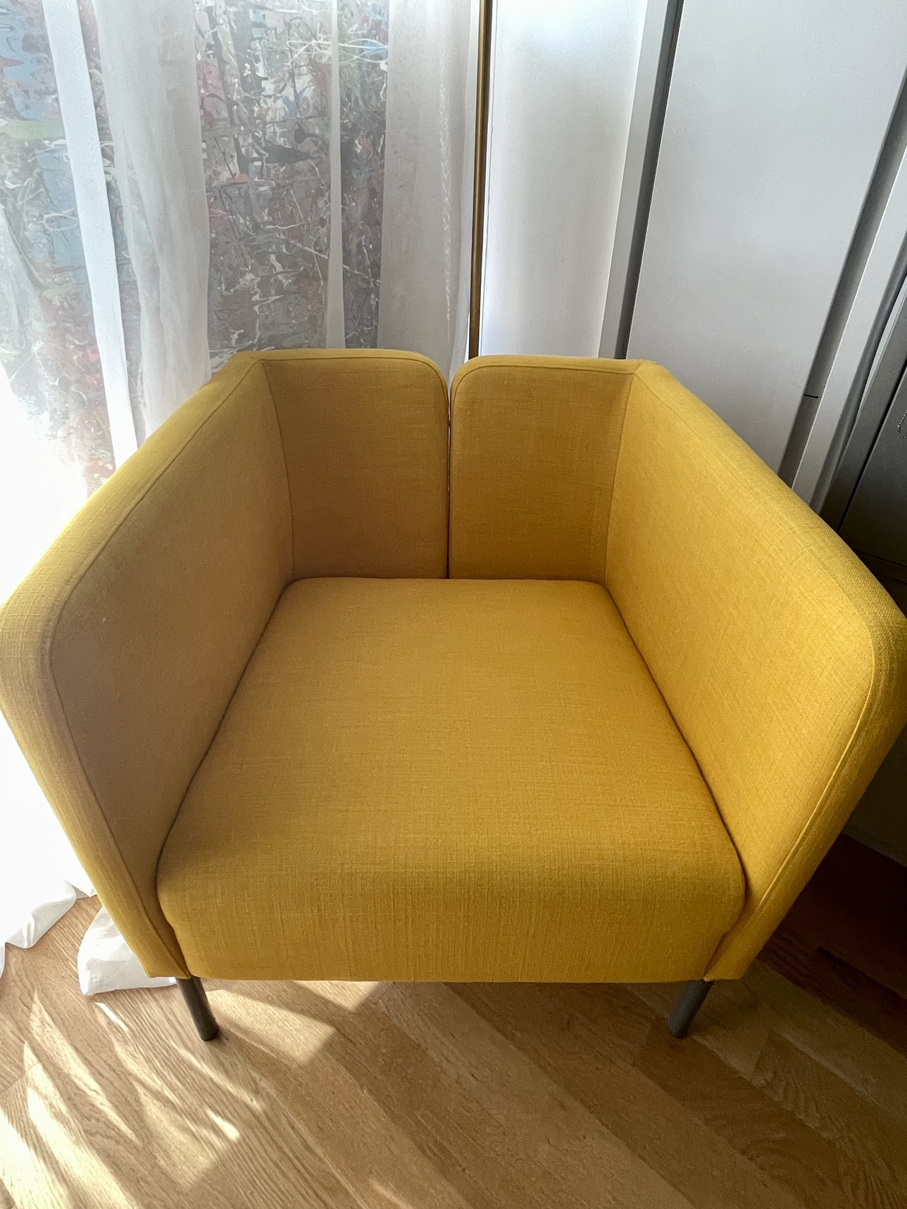 EKERÖ armchair in sunflower yellow - photo 3