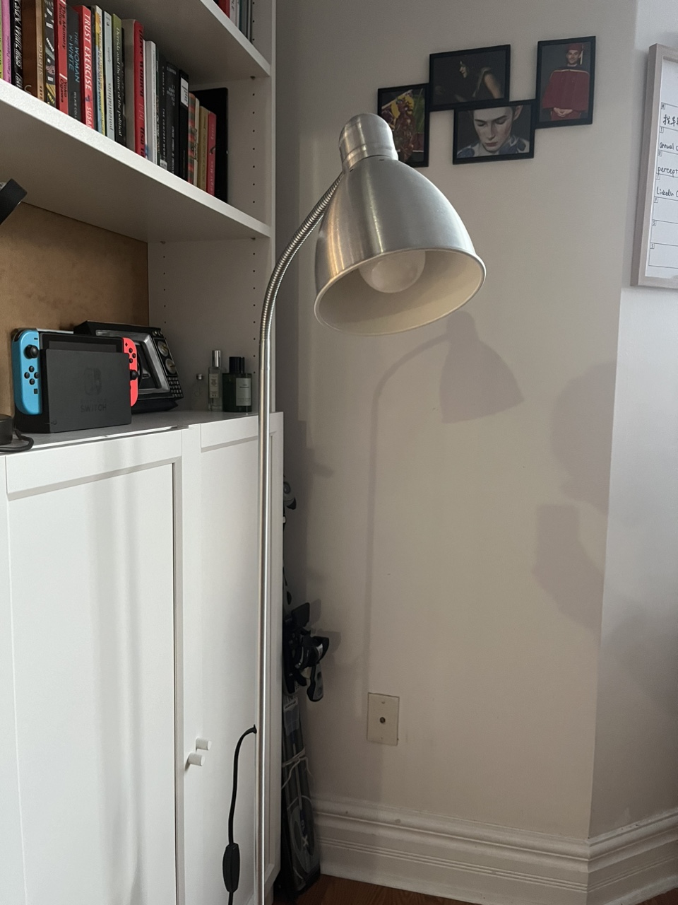 IKEA Silver Floor Lamp