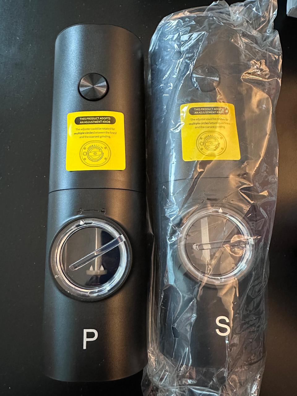 Electric Salt and Pepper grinder for sale image indicator(3)