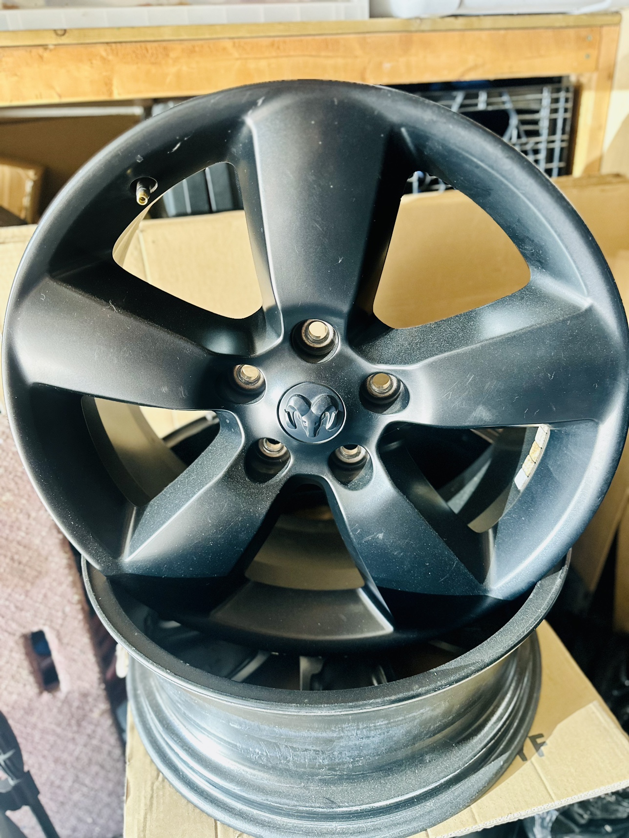 Set of 4 Dodge Ram 20" rims image indicator(4)