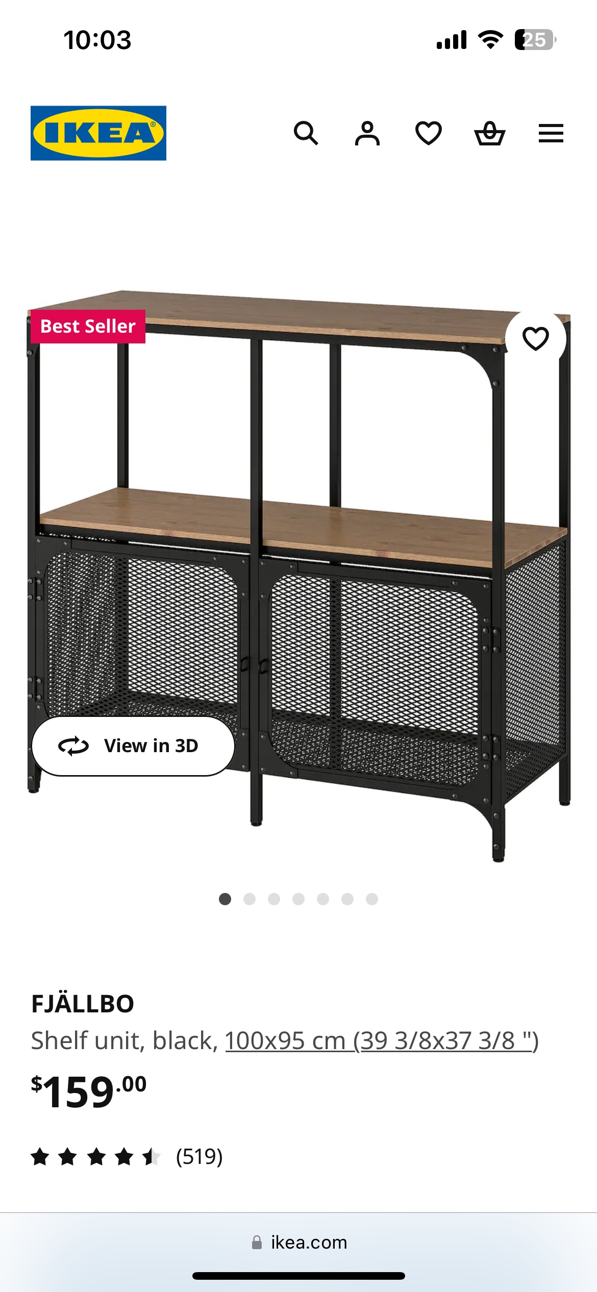 IKEA FJÄLLBO Shelf Unit