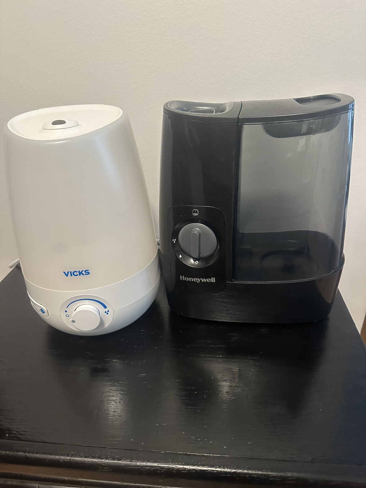 Vicks and Honeywell Humidifiers