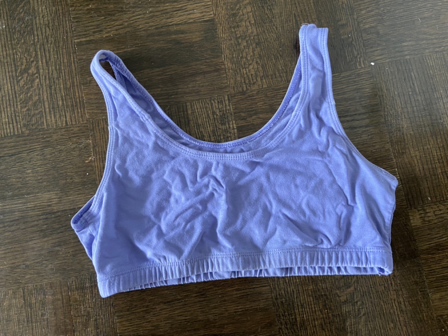 Cotton sports bra thumbnail