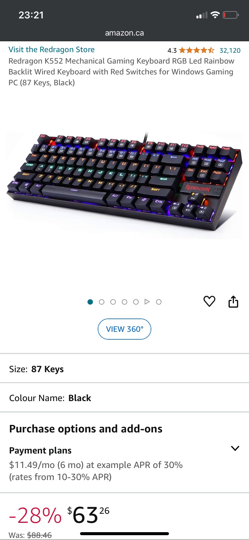 Redragon K552 Mechanical Gaming Keyboard - photo 5