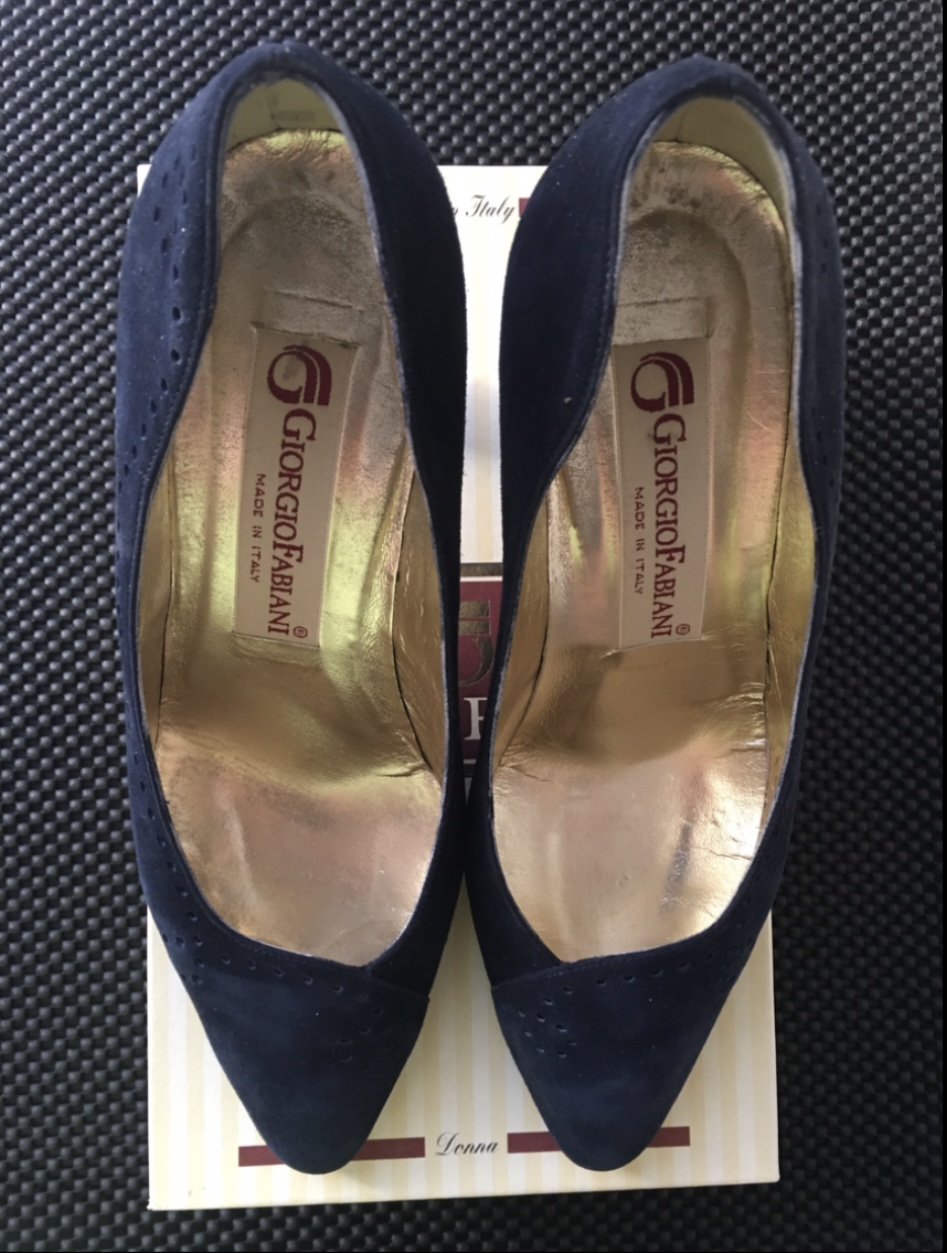 Giorgio FABIANI suede shoes - Navy Blue image indicator(2)
