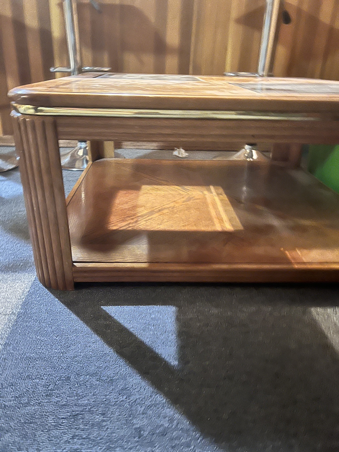 Free GUC rolling coffee table - photo 2