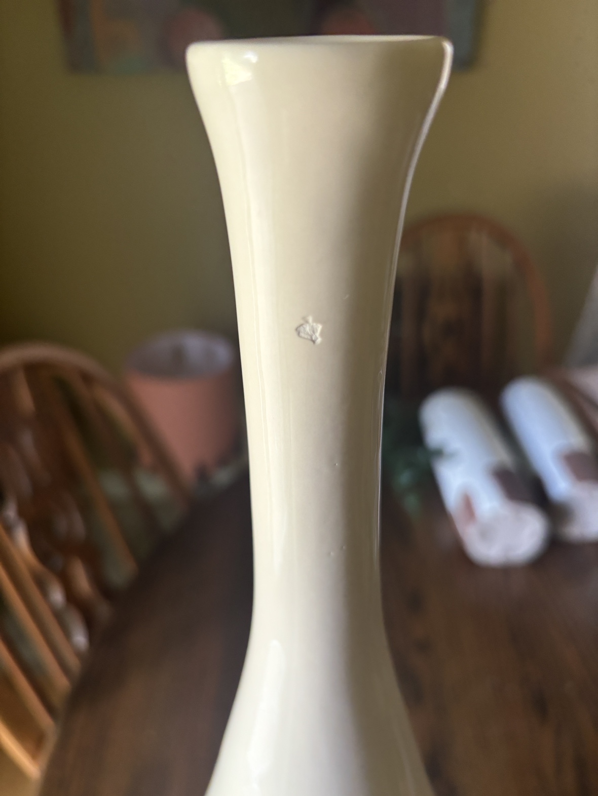 Tall White Decorative Vases - photo 2