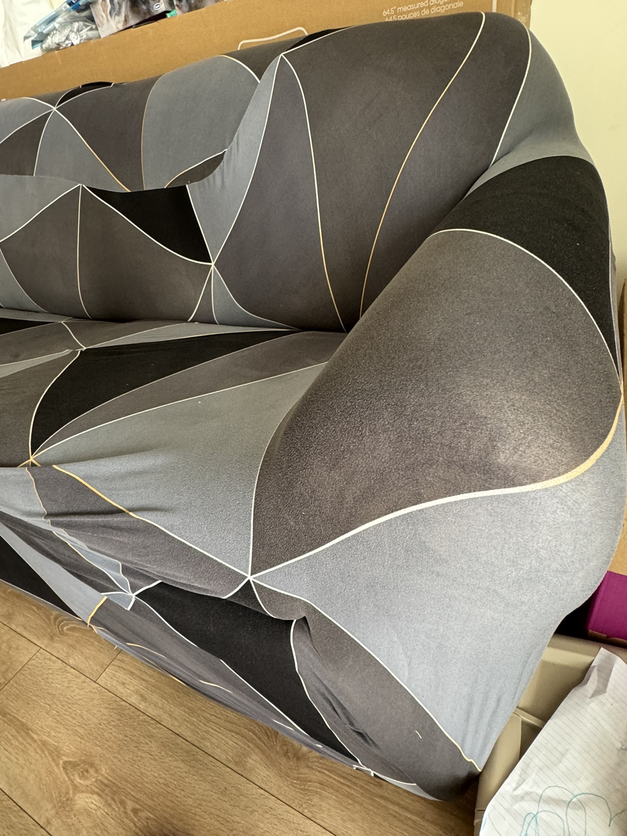 Sofa with sofa cover - photo 3