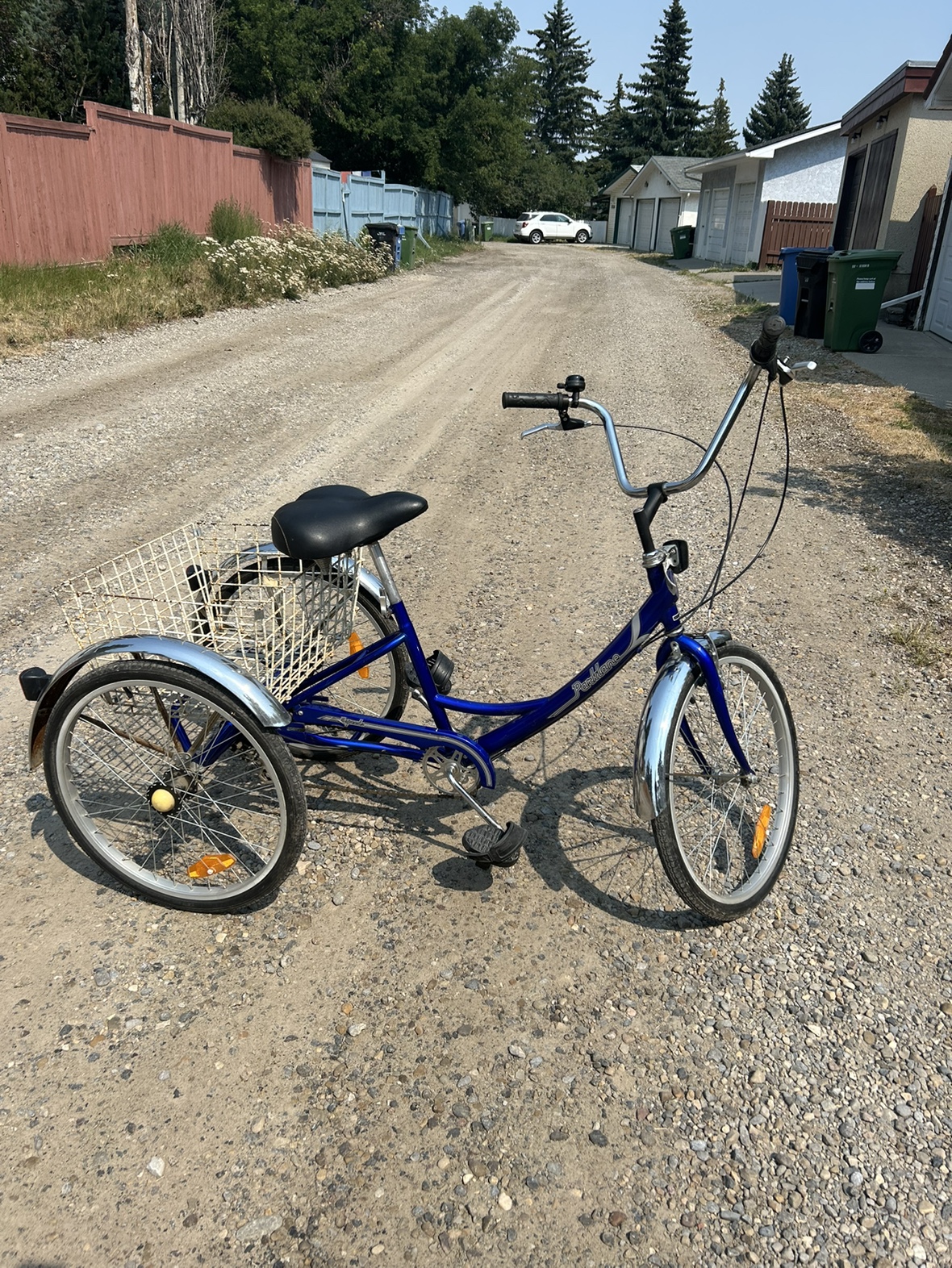 Parklane Adult Tricycle with Basket image indicator(2)