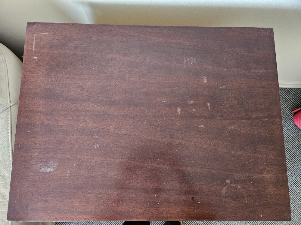 Wooden side table - photo 2