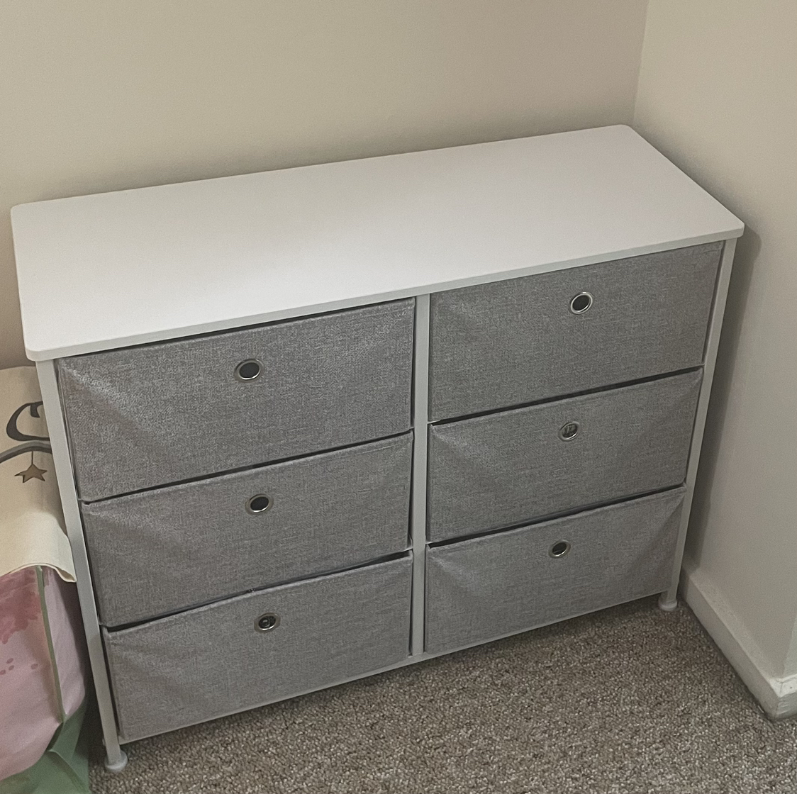 6 drawers