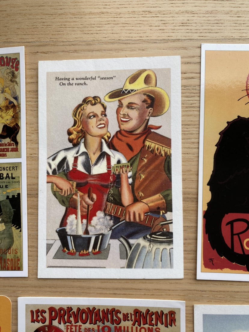 Assorted vintage art postcards image indicator(7)