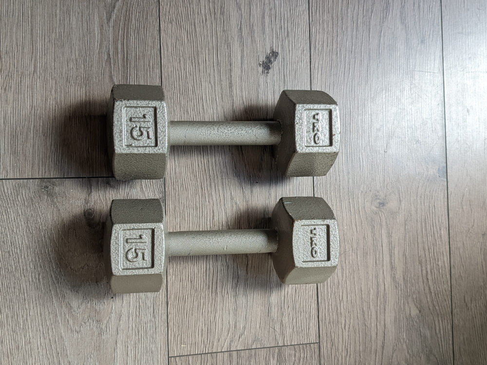 15 lbs dumbbell - photo 2