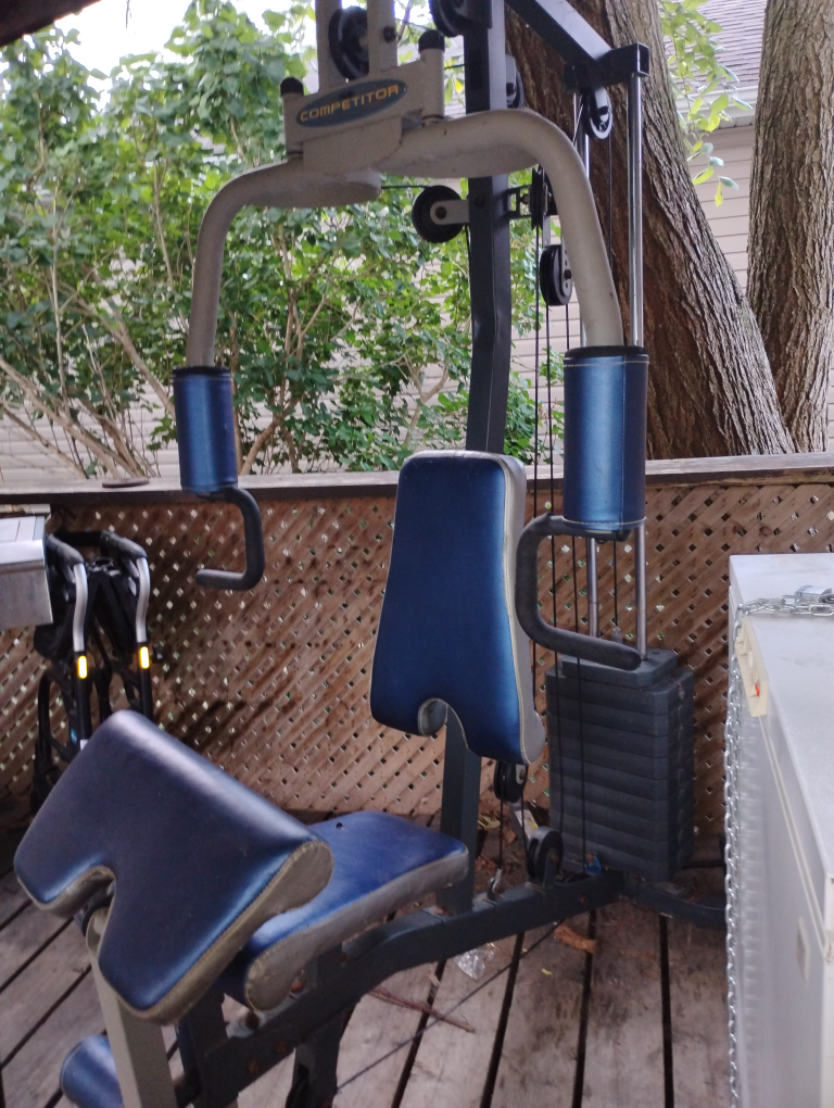 competitor workout machine