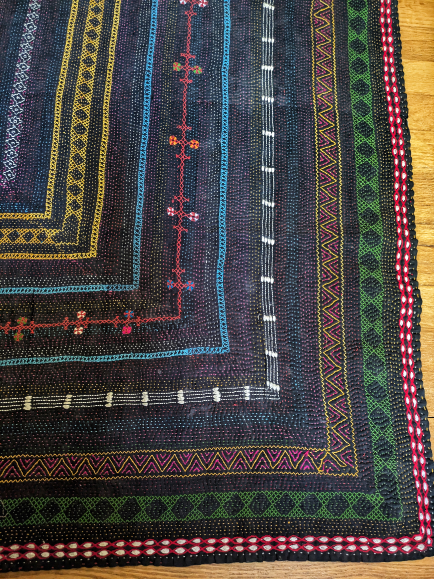 Vintage Quilt from Pakistan 80s - photo 3