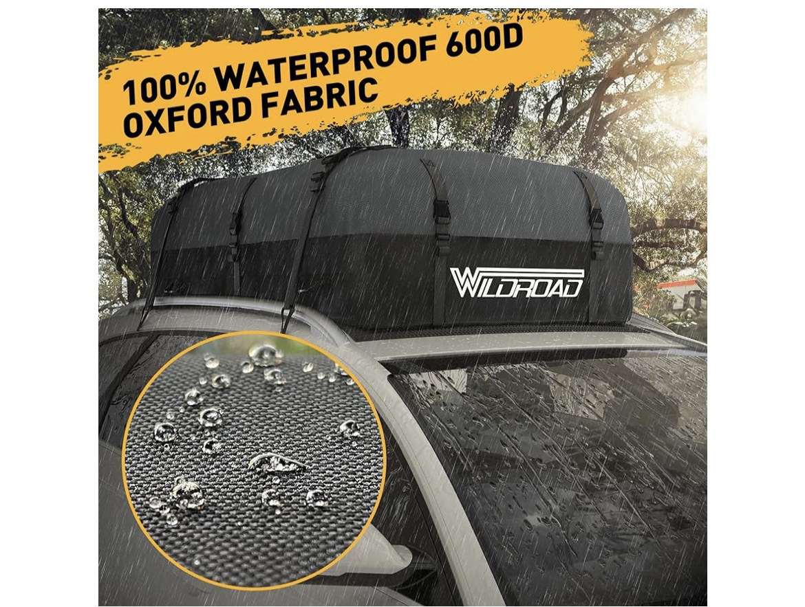 Cargo Carrier Bag For Car Roof - photo 5