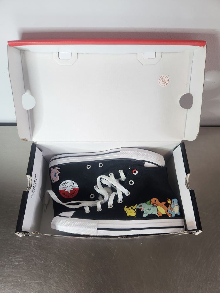 Converse x Pokémon Chuck Taylor All Star High Tops Youth Size 3 image indicator(9)