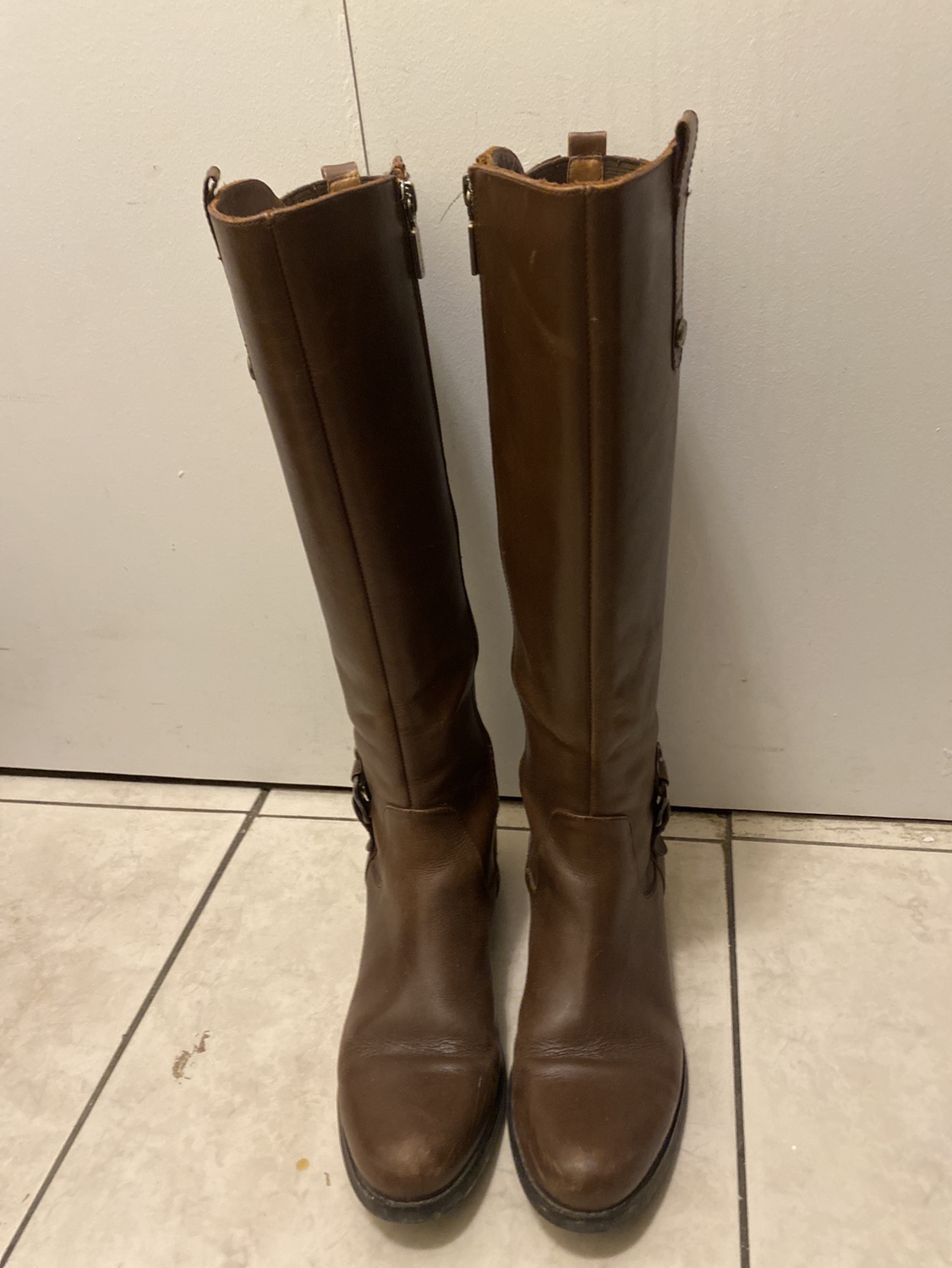 Brown Leather Boots