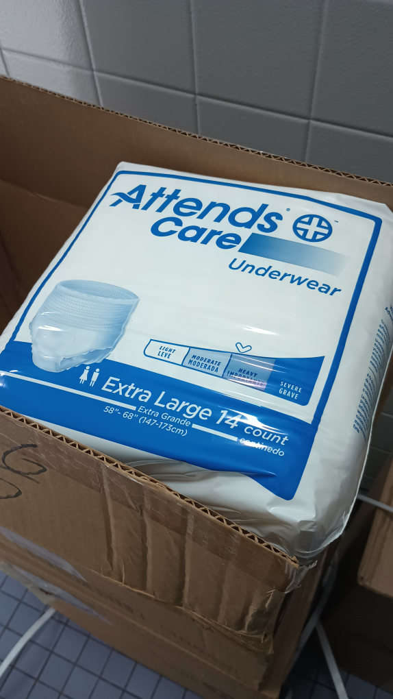 Attends Care Underwear - Extra Large - 5.00 Per box thumbnail