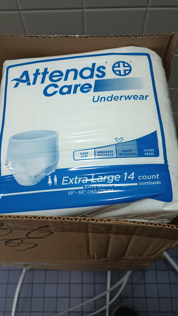 Attends Care Underwear - Extra Large - 5.00 Per box - photo 2