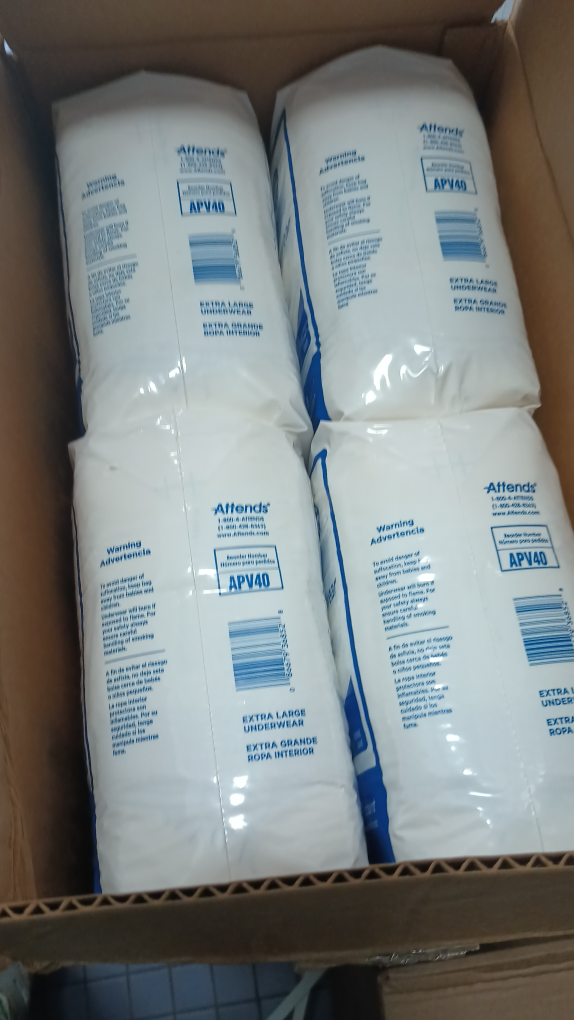 Attends Care Underwear - Extra Large - 5.00 Per box - photo 3