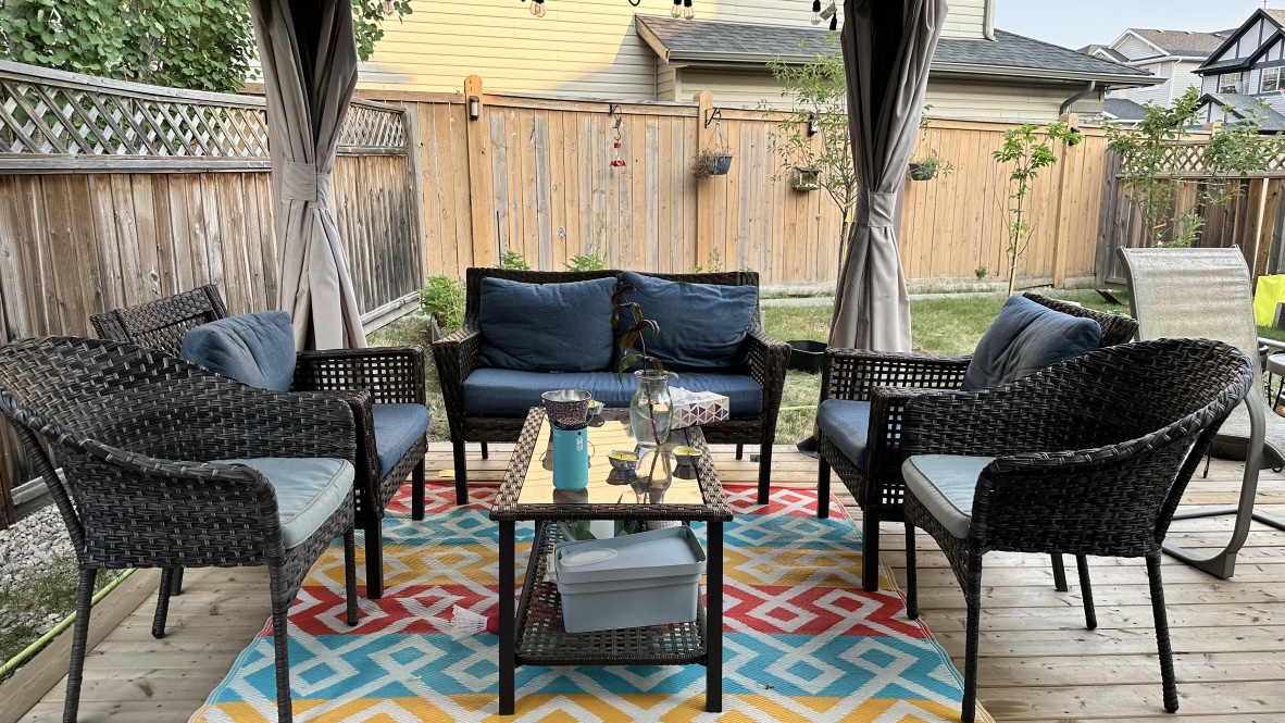 Patio Set and Swing