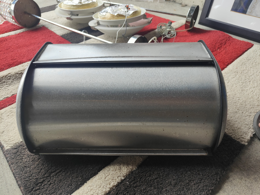 Stainless Steel Bread Bin - photo 2