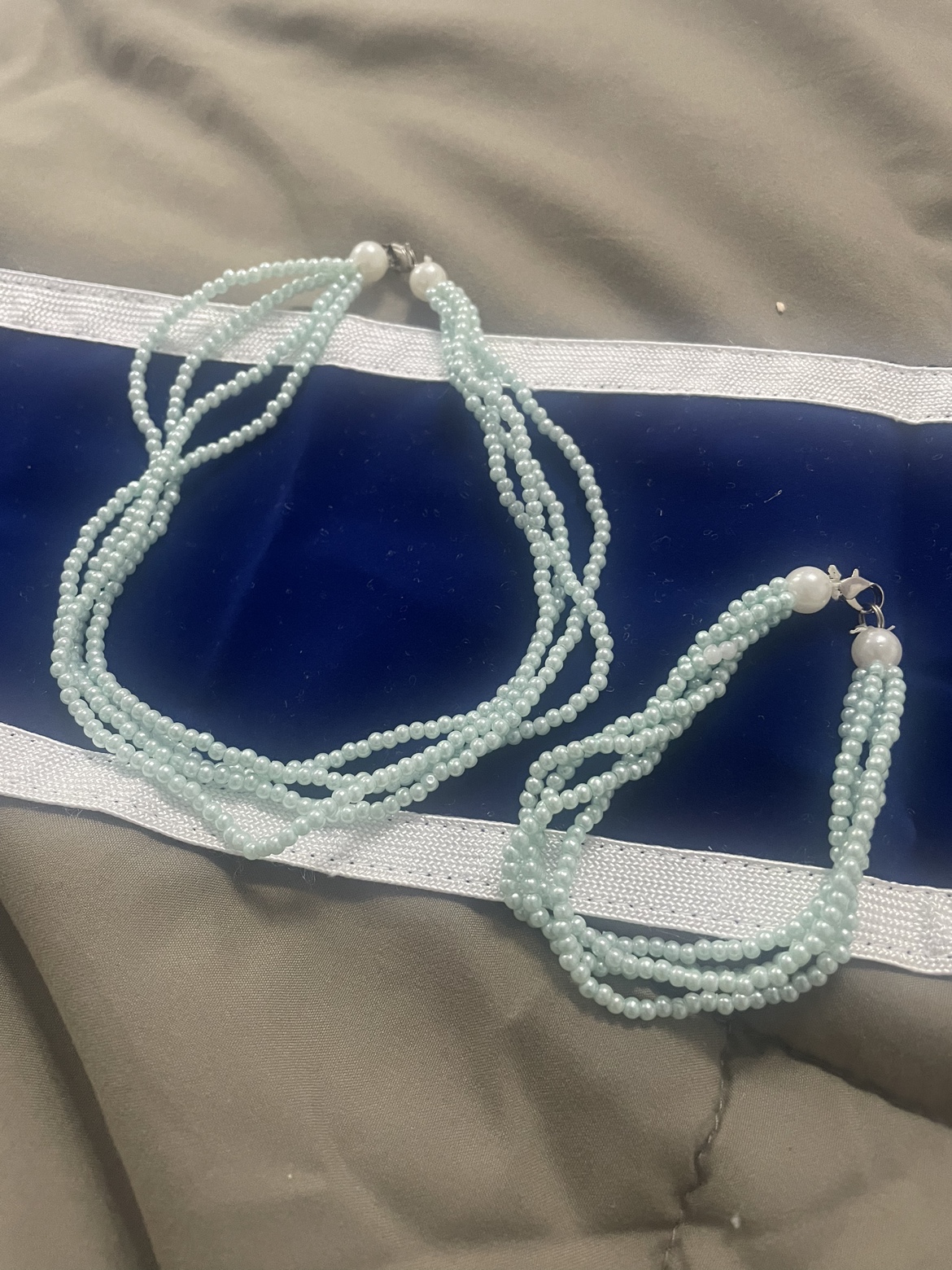Multi-Strand Pearl Necklace
